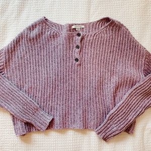 American Eagle Cropped Sweater
